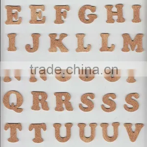 ECO-friendly Non-toxic Self-adhesive Alphabet Letter Paper Label Sticker thumbnail-1