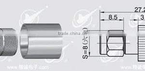 SMA Connector for Flexible Cable thumbnail-1