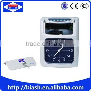 Card Punching Attendance Time Clock/analogue Time Clock Attendance Machine thumbnail-2
