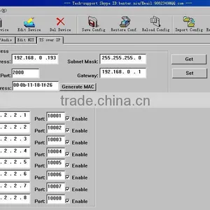AAC Encoder SD 8in1 MPEG-2/H.264 ip Encoder(MAGNUM,8AV In,ASI+IP(1*MPTS/8*SPTS) Out) thumbnail-5