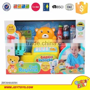 New Product Shopping Battery Operated Plastic Cash Register Toy With Conveyor thumbnail-6