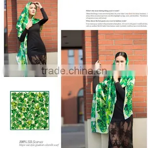 100% Silk 12mm GGT Big Square 130*130cm Spring Turban thumbnail-3