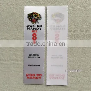 Zhejiang Printing Factory Customs Printed Washing Care Label for Wool Sweater thumbnail-2