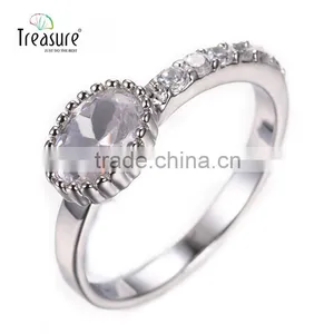 Wedding Jewelry Wholesale Jewelry Fashion 925 Silver Ring Gold Ring Luxury Fashion Jewellry thumbnail-1