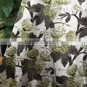 China Wholesale Paper Printed on Burnout Velvet Fabric thumbnail-1