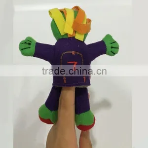 ICTI Audited Factory Plush Doll Finger Hand Puppet thumbnail-2