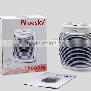 Portable 2-Speed Fan Heater With Thermostat 2000 Watts thumbnail-2