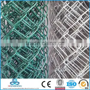 Anping Chain Link Mesh Fence With Galvanized and PVC Coated thumbnail-1