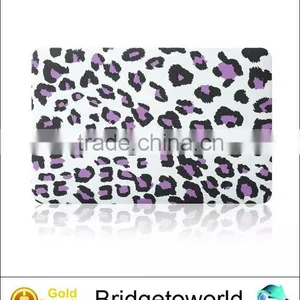 For Macbook Leopard Printed Case, Water Transfer Leopard Printed Cover for Macbook Air Pro Retina thumbnail-2
