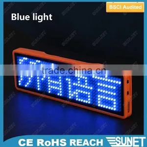 2016 English Led Badge High Brightness Led Badge thumbnail-1