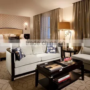 King Size Hotel Bedroom Set, Solid Wood King Size Bedroom Set HDBR1127 Supplier's Choice thumbnail-1