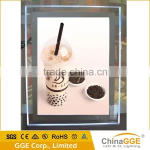 LED Menu Light Box Restaurant Led Advertising Lightbox Crystal Led Light Box thumbnail-1