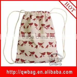 Eco-friendly Cotton Drawstring Bag thumbnail-1