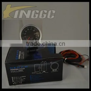 High Quality Blue Light 60MM Racing Auto Meter, Universal Auto Car Meter Hot Sale thumbnail-6