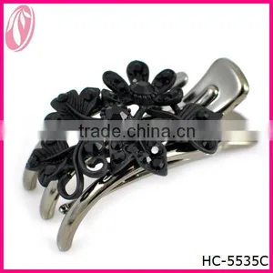 Plastic Black Hair Claw/professional Salon Hair Clips thumbnail-1