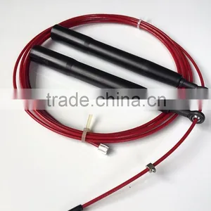 Dynomaster Crossfit Cheap Adjustable Skipping Rope Cable Wire Speed Rope Handle Speed Jump Rope With Bearing Quality Choice Most Po thumbnail-5