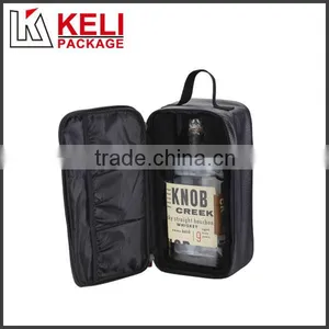 Leather Wine Box With Handle thumbnail-2