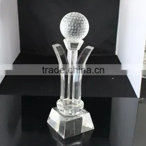 High Quality Crystal Cup Trophy With Ball thumbnail-5