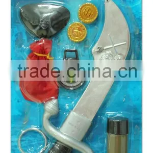 Pirate Set Pirate Knife Sword Toy Pirate Gold Coins thumbnail-2