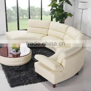 2016 Modern Semi-circle Sectional Sofa Living Room Furniture thumbnail-2