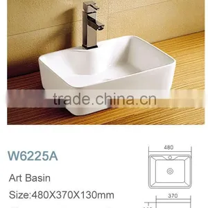 European Style Color Art Basin With Facuet thumbnail-4