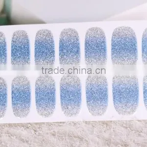 Glitter Nail Sticker Spring Nail Stickers Colourful Nail Sticker thumbnail-4