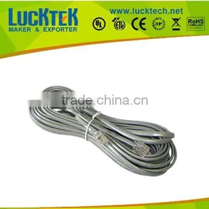 Extension Telephone Cord Grey Color thumbnail-1