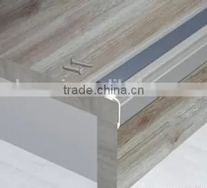 Aluminium Tile Edging Stair Jade Nosing,aluminum +artificial Jade Stair Nosing Profile,anti-slip Aluminium Stair Nosing thumbnail-6