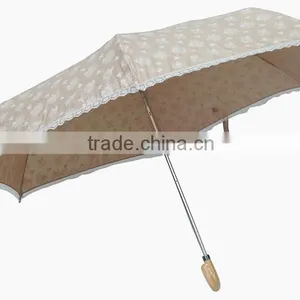 3 Folding Anti-UV and Sunshade Umbrella thumbnail-1