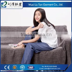 White Dot Clip Fabric Transparent Sleepwear for Women thumbnail-3