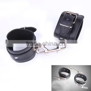 NEW Strong PU Handcuff. Wrist Bondage Restraints, Wrist and Ankle Restraint,sexy Restraint Set thumbnail-1