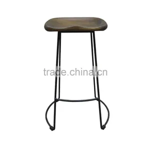 BS009D Wicker Stool thumbnail-2