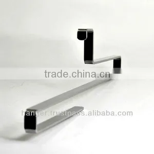 Hairline Finished Stainless Steel Plate Pants Hanger for American Used Clothing thumbnail-1