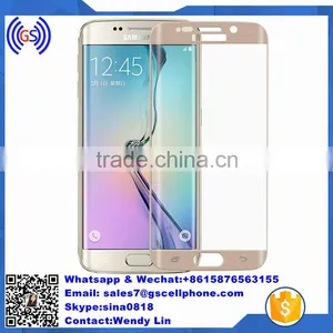 For Galaxy S6 Edge Tempered Glass Screen Protector Curved Full Cover thumbnail-1