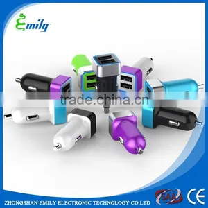 High Quality Colorful Phone Car Charger thumbnail-1