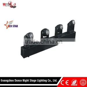 Colorful/White Beam 4 Heads Mini LED Moving Head Light Performance Stage Effect thumbnail-1