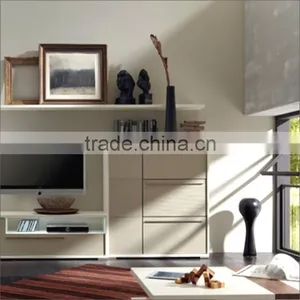 Wooden Cabinet Modern Kitchen Cabinet tv Stand thumbnail-2