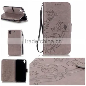 Phone Cover Crazy Horse Pull Wax Pattern PU Leather Case For HTC M9 Mobile Phone Case thumbnail-1