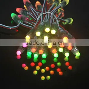 Waterproof IP68 Led String Light WS2811/WS2801/UCS1903 12mm RGB Led Pixel thumbnail-1