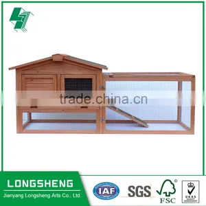 Outdoor Rabbit Hutch thumbnail-1