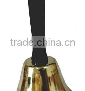 6.5cm Dia Hand Bell in Gold Plated Color for Celebration A1-165 (A407) thumbnail-1