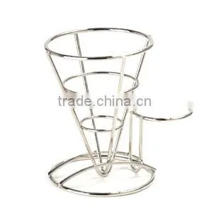 IGKB-SS06 Stainless Steel Fry Cone Basket thumbnail-3