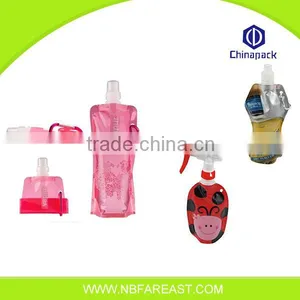 High Quality Oem Cheap New Design Colorful Foldable Water Bottle thumbnail-1