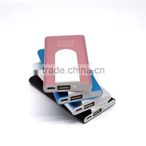2016 Hot Selling Slim 3000mah Credit Card Portable Power Bank Silm Bank Power 2 IN 1 USB Charger thumbnail-6