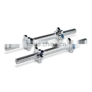 Chrome Threaded Dumbbell Bar thumbnail-1