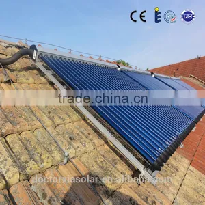 Solar Keymark Approved Heat Pipe Evacuated Tube Solar Collector for Solar Heating System thumbnail-4