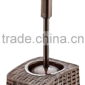 Rectangular Shape Bath Toilet Brush With Plastic Handle thumbnail-2