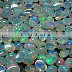 6x8Ethiopian Opal Cabs, ++AAA Quality, Good Color thumbnail-2