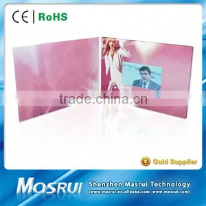 China Supplier Premium Quality 4.3 " LCD Screen Birthday Greeting Cards thumbnail-2