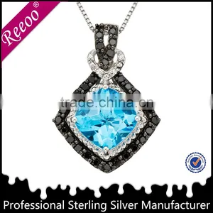 Hot Sales Solid Silver Pendant Necklace Pure Silver Jewelry Charm thumbnail-1